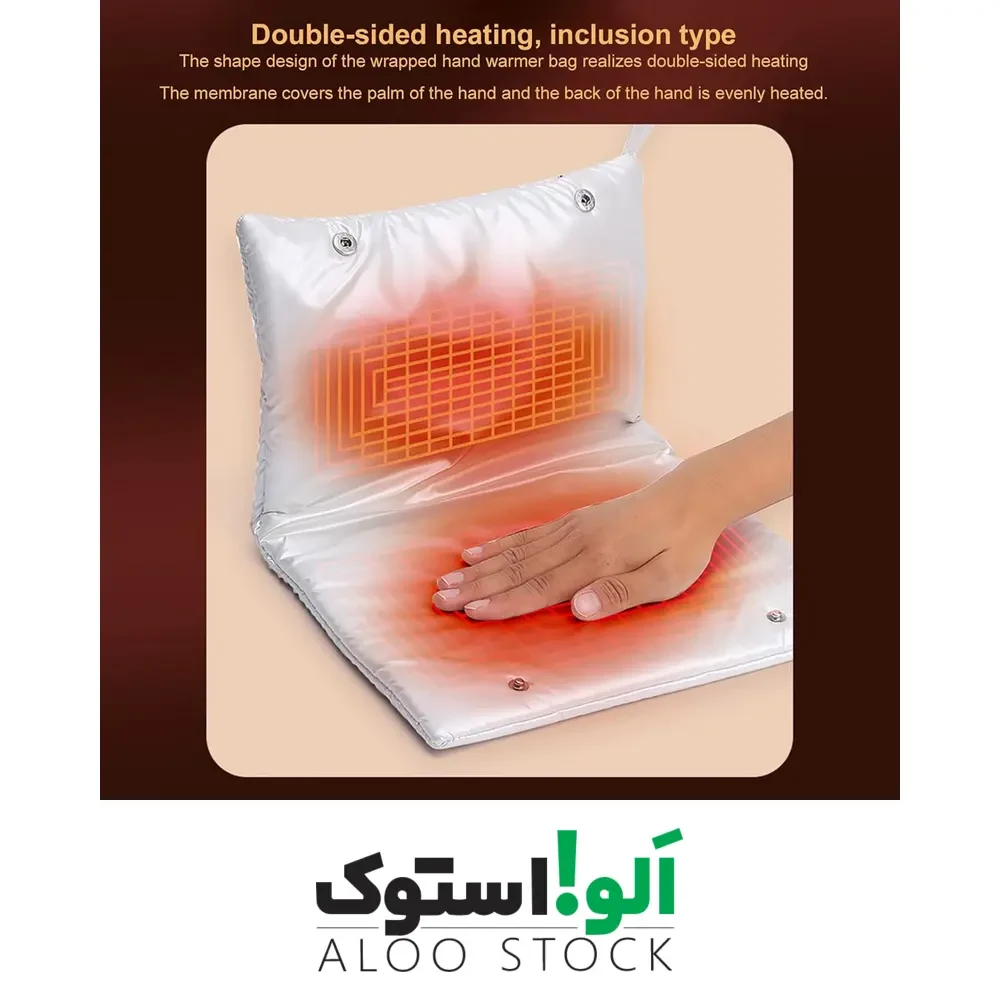 کیف گرمکن و بالشتک حرارتی (کیسه گرمایشی دستی گرافنی شیائومی) مدل VH Graphene Warmer Handbag — تصویر ۴