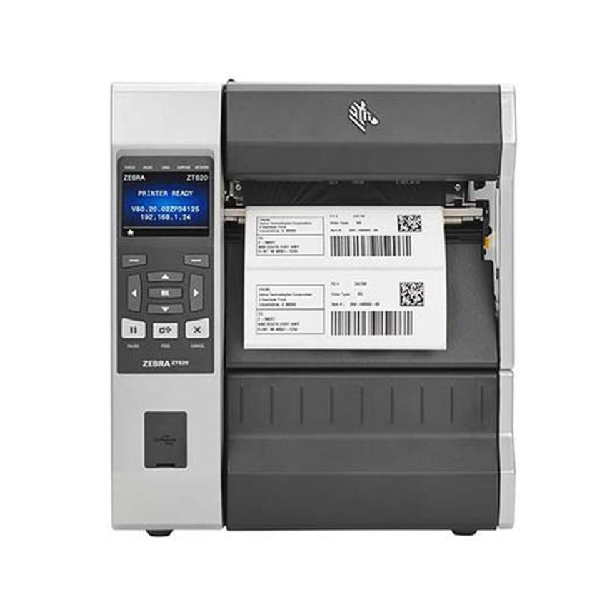 لیبل پرینتر صنعتی مدل ZT620 نسخه 203 dpi زبرا — تصویر ۲