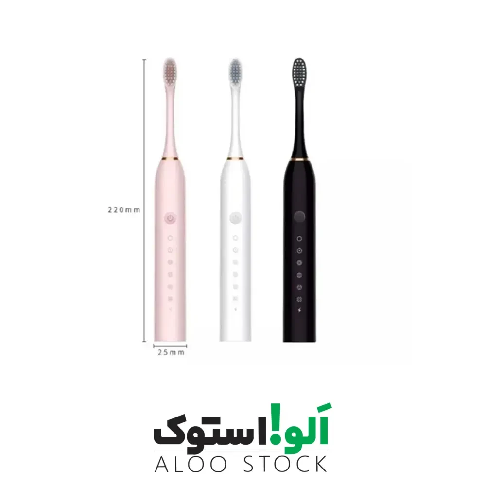 مسواک برقی هوشمند مدل X-3 Sonic Electric Toothbrush IPX-7 — تصویر ۴