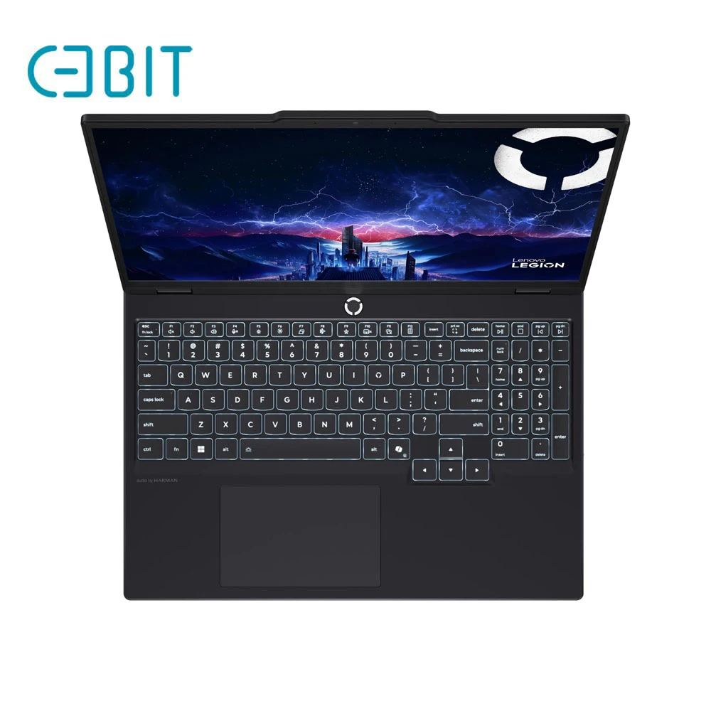 لپ تاپ 15.3 اینچی گیمینگ لژیون 5 لنوو مدل Legion 5 15IRX10 i7 13650HX 64G 2T SSD 8G RTX 5060 WUXGA 165Hz White KB — تصویر ۴