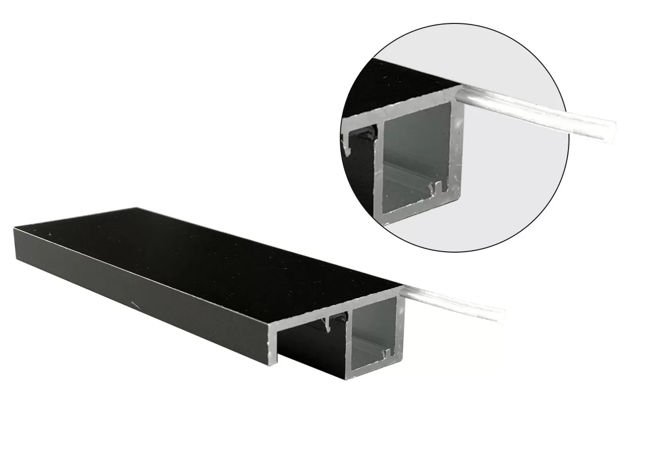 پروفیل دستگیره و درب کمد و کابینت مدل ایتالین پلاس استایل فانتونی i210 تا i214 — تصویر ۵
