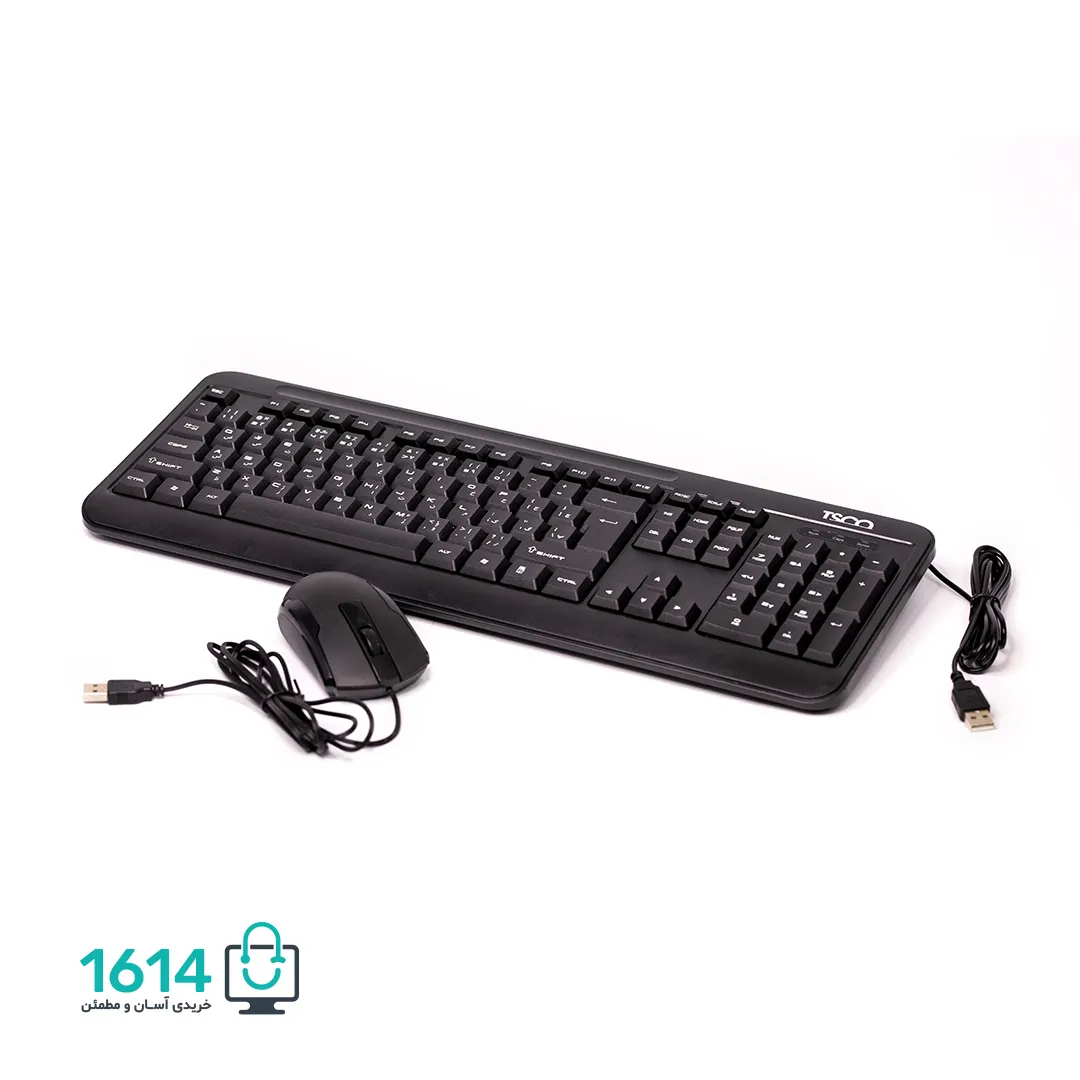 کیبورد و ماوس سیمی تسکو مدل TKM 8056