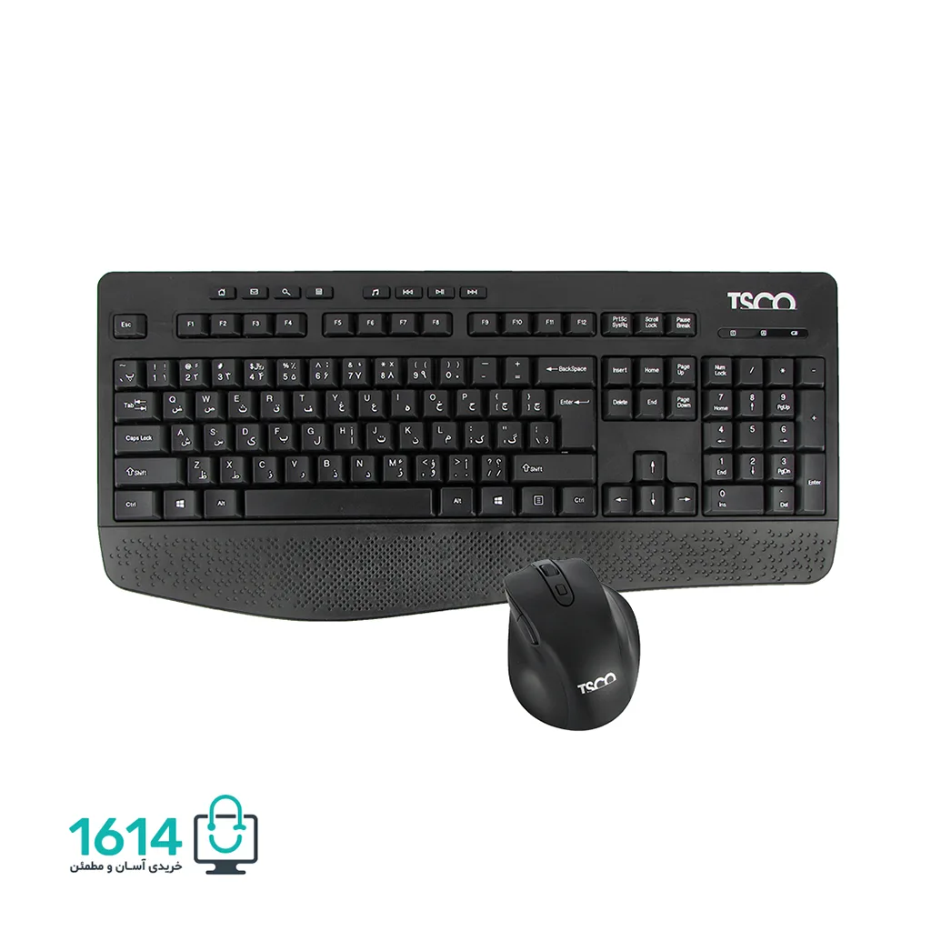 کیبورد و ماوس بیسیم تسکو مدل TKM 7110W