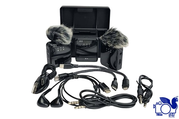 میکروفون بی سیم انسور Answer Sx63 Dual Wirreless Microphone — تصویر ۳