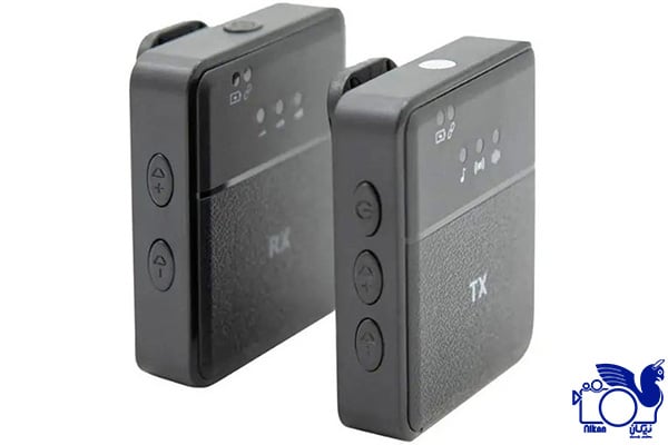 میکروفون یقه ای بی سیم Answer SX9 Wireless Microphone Dual — تصویر ۴