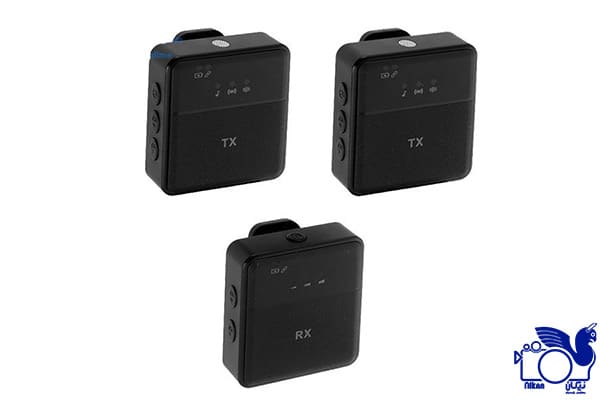 میکروفون یقه ای بی سیم Answer SX9 Wireless Microphone Dual — تصویر ۲