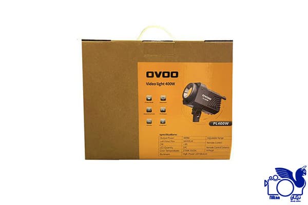 نور ویدیویی اوو Ovoo PL400W Bi-Color LED — تصویر ۷