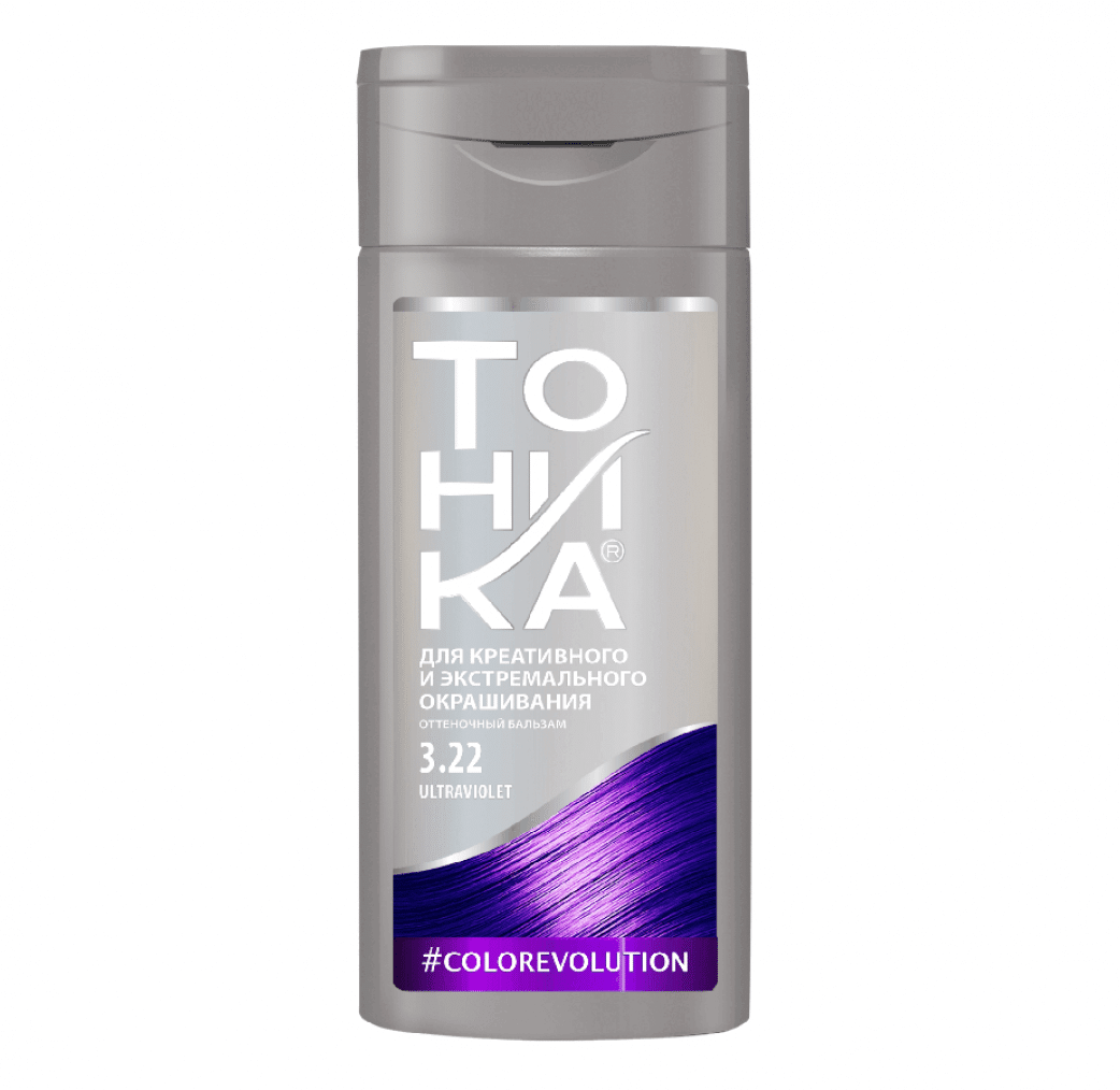 شامپو رنگ تونیکا Tohnika شماره 3.22 بنفش حجم 150 میل — تصویر ۲