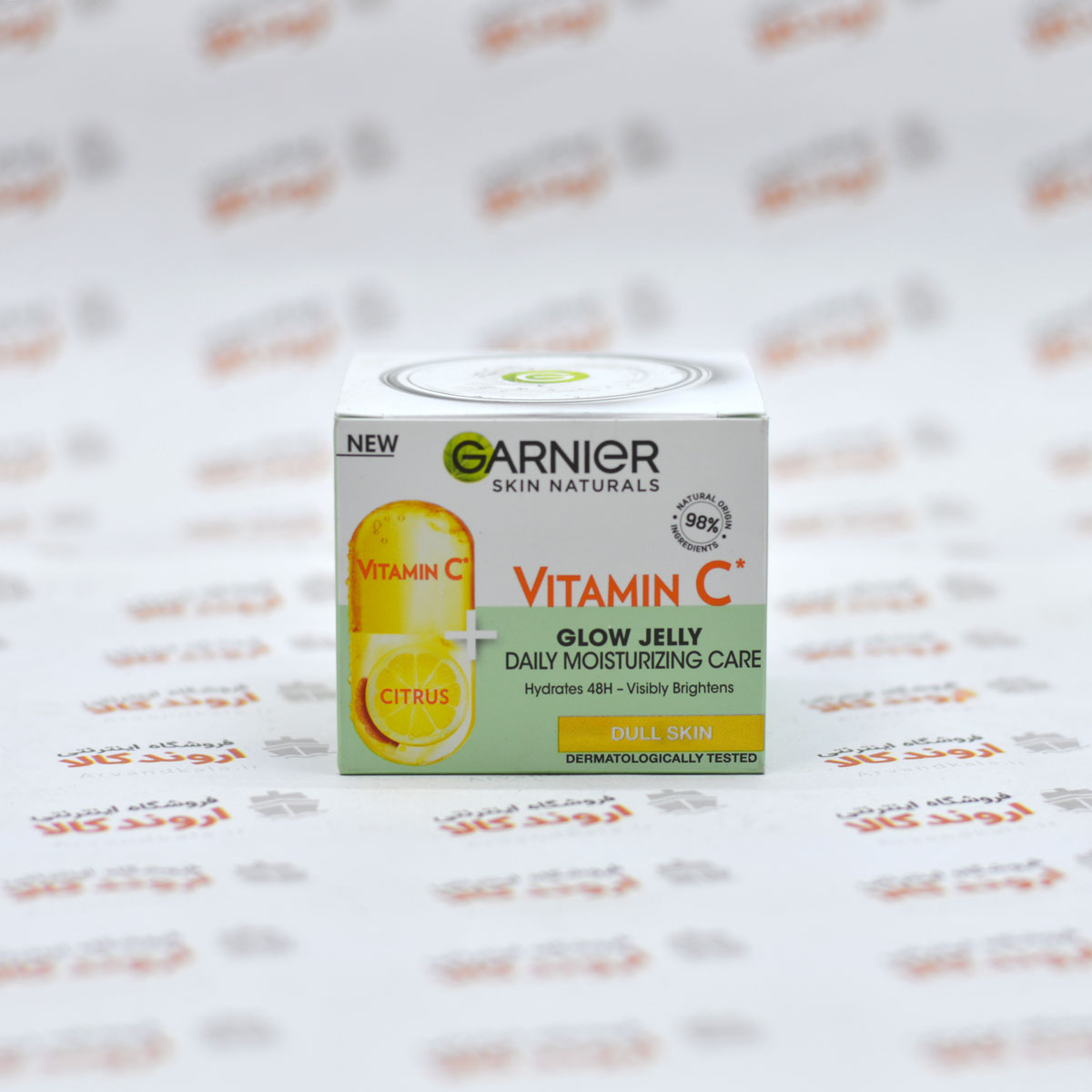 ژل آبرسان و روشن کننده گارنیر GARNIER مدل VITAMIN C