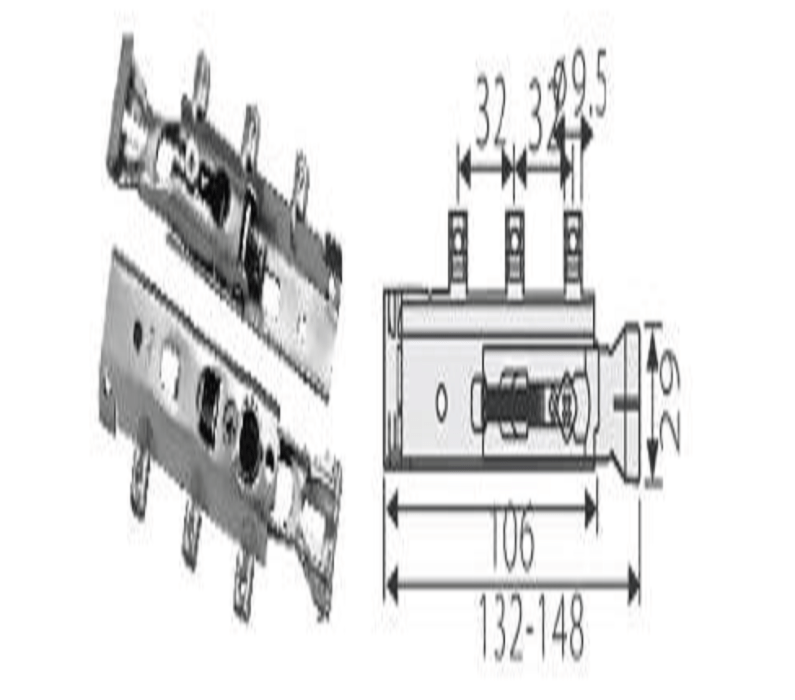 فیتینگ مدل H3 قابل ریگلاژ فانتونی کد M103