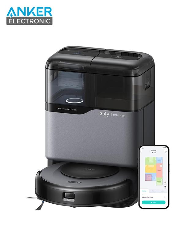 جارو رباتیک انکر مدل Anker Eufy Omni C20 Robot Vacuums T2280