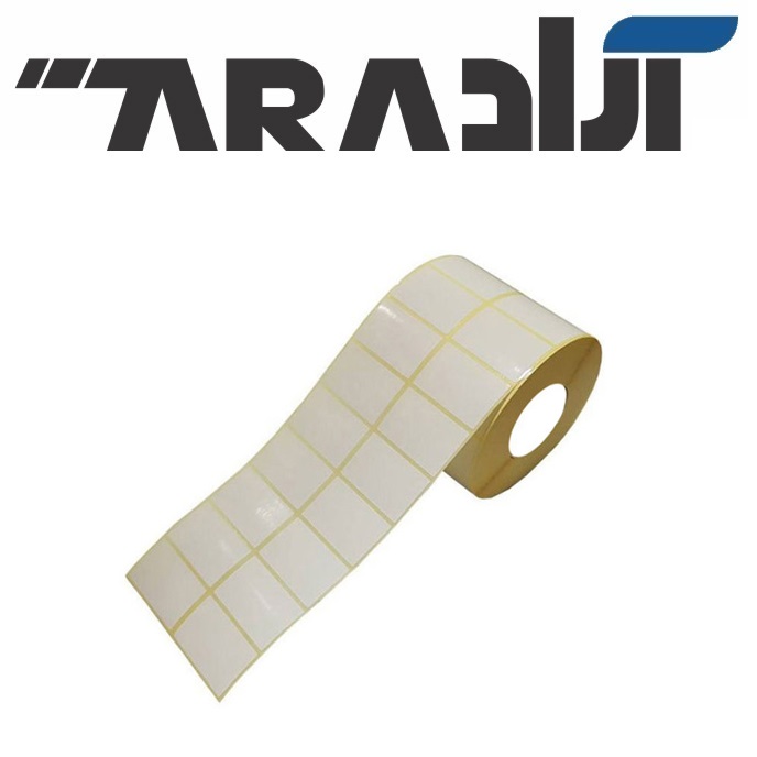 لیبل کاغذی دو-ردیفه 45×30