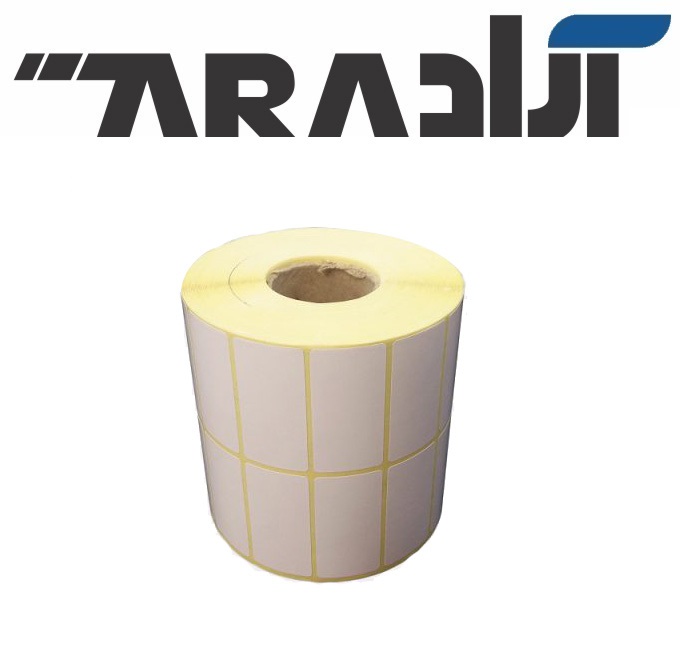 لیبل کاغذی تک-ردیفه 20×40