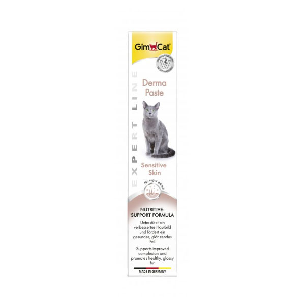 خمیر مکمل پوست حساس گربه درما جیم کت Derma Paste