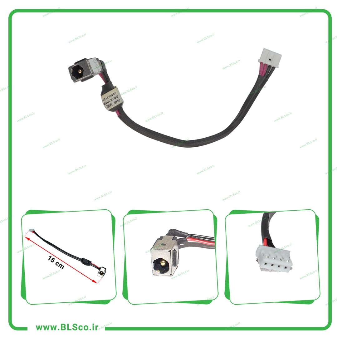 سوکت شارژ کد 5055 لپ تاپ nec ll350
