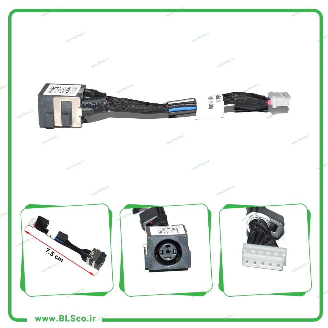 سوکت شارژ کد 5028 لپ تاپ دل E6440