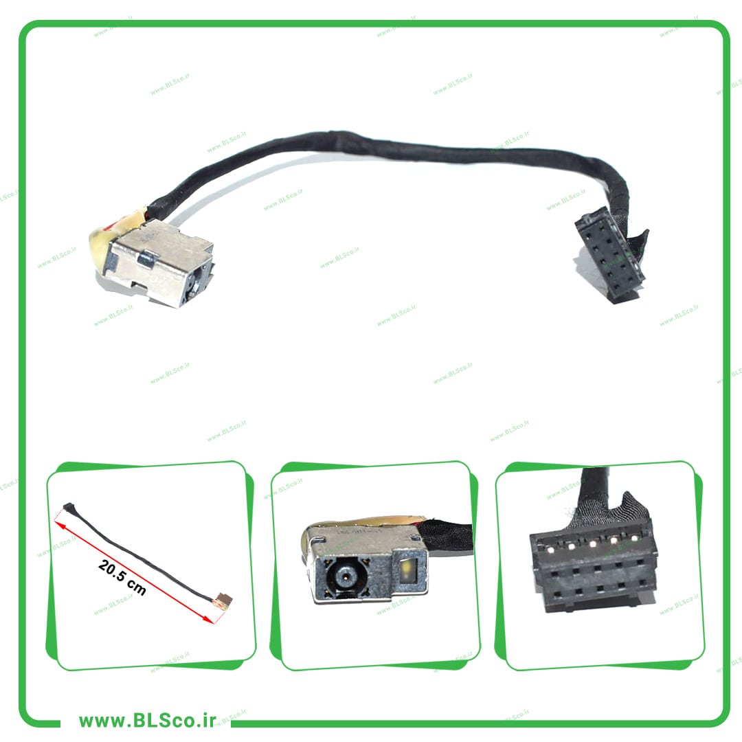 سوکت شارژ کد 5016 لپ تاپ اچ پی HP ENVY 15