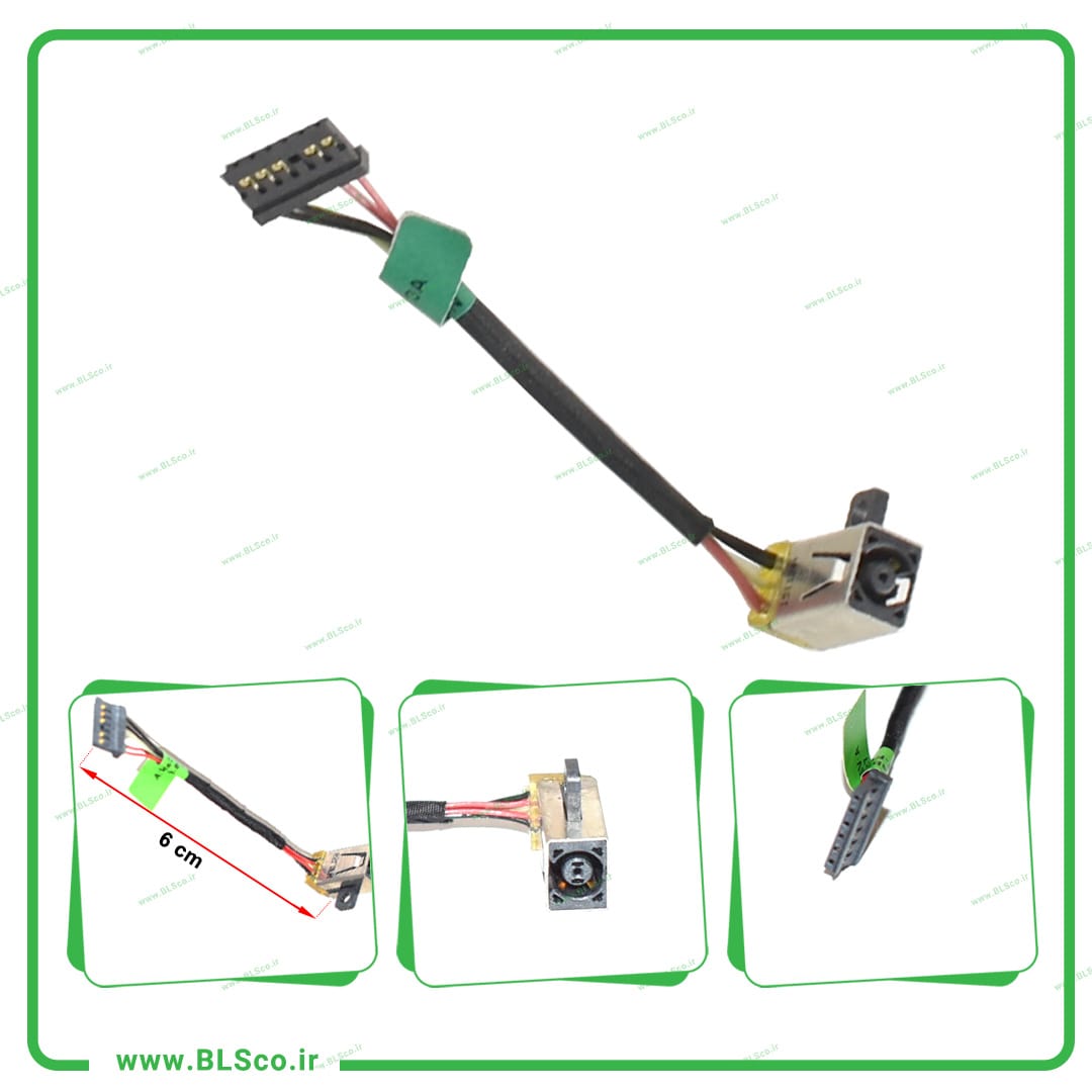 سوکت شارژ کد 5014 لپ تاپ اچ پی G1-1040