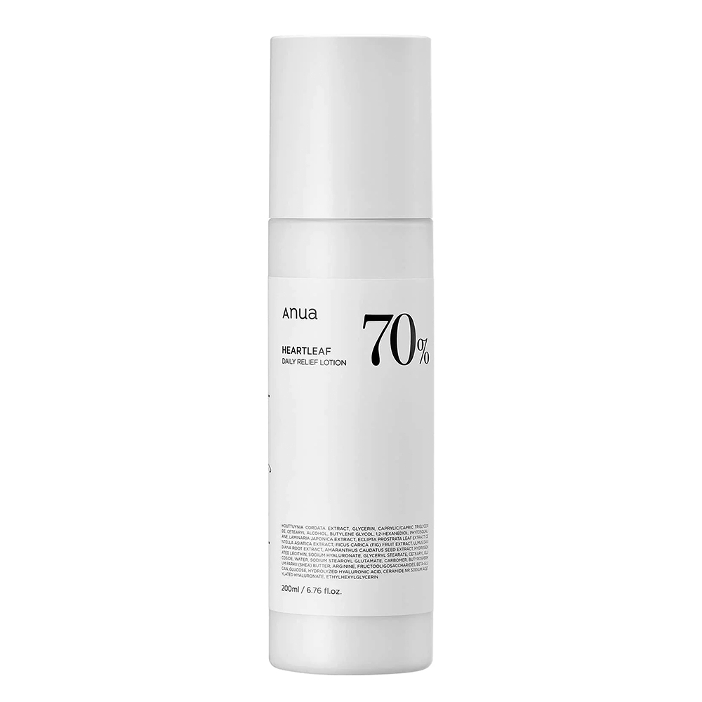 لوسیون آبرسان و تسکین دهنده آنوا ANUA Heartleaf 70% Daily Relief Lotion — تصویر ۳