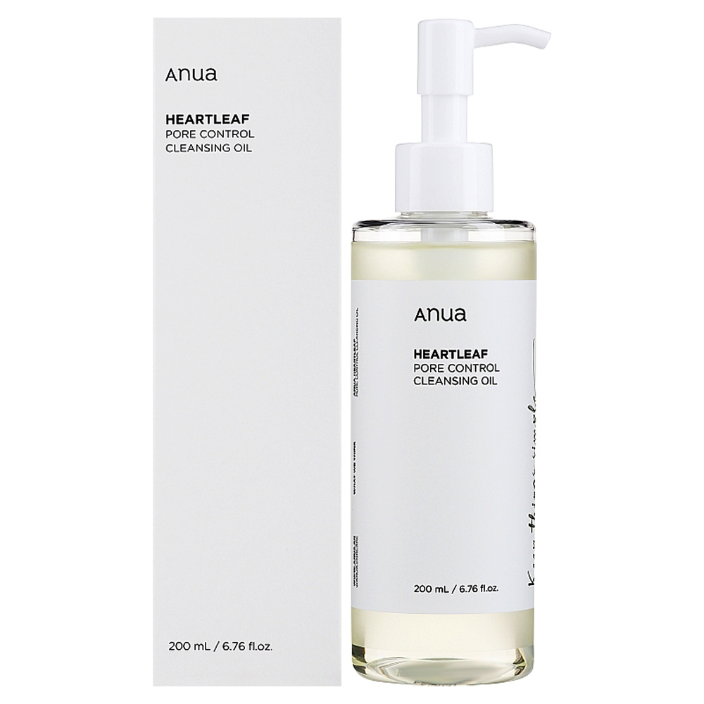 روغن پاک کننده و کنترل منافذ آنوا حاوی عصاره هوتونیا کوردتا Anua Heartleaf Pore Control Cleansing Oil 200ml — تصویر ۳