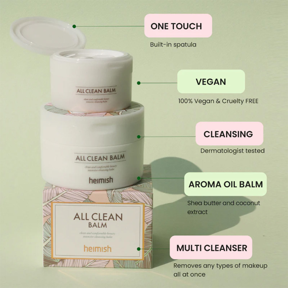 بالم پاک کننده آرایش هیمیش Heimish All Clean Balm 50ml — تصویر ۵