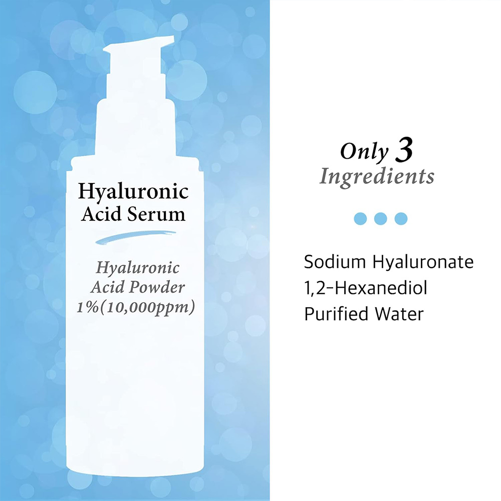 سرم آبرسان هيالورونيك اسید خالص کاز دی باها Cos De BAHA (H) Hyaluronic Acid Serum 120ml — تصویر ۸