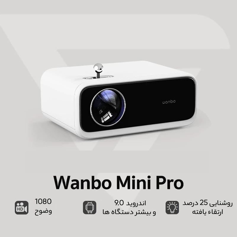 ویدئو پروژکتور هوشمند Wanbo Mini Pro — تصویر ۳