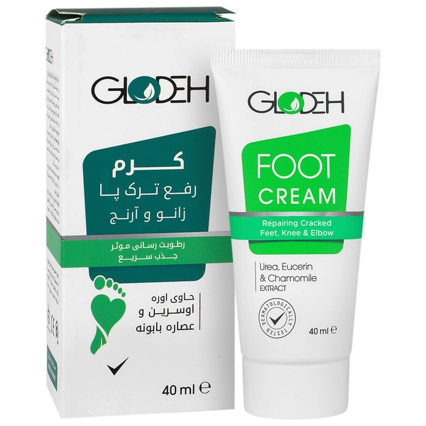 کرم رفع ترک پا ترک پا، زانو و آرنج گلوده راسن 40ml