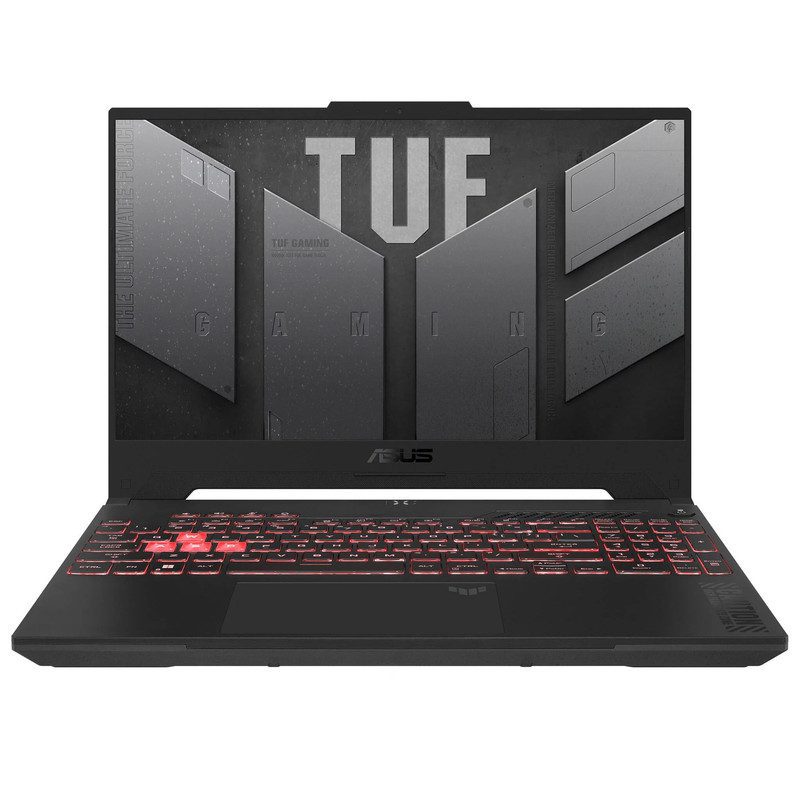 لپ تاپ 15.6 اینچی ایسوس مدل TUF Gaming A15 FA507NVR-LP129-R7 7435HS-16GB DDR5-512GB SSD-RTX4060-FHD