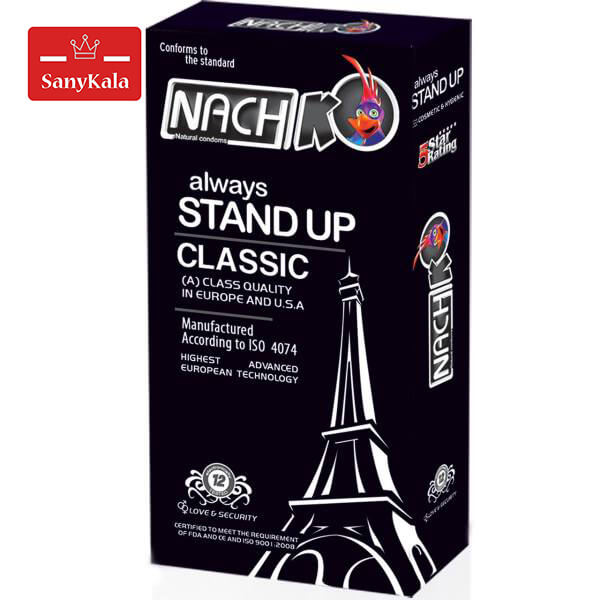 کاندوم کدکس ناچی مدل Stant Up Classic بسته 12 عددی — تصویر ۲