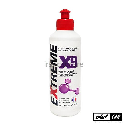 پولیش آنتی هولوگرام رنگ خودرو اکستریم مدل Exterme polishing anti hologram x9 250ml — تصویر ۲