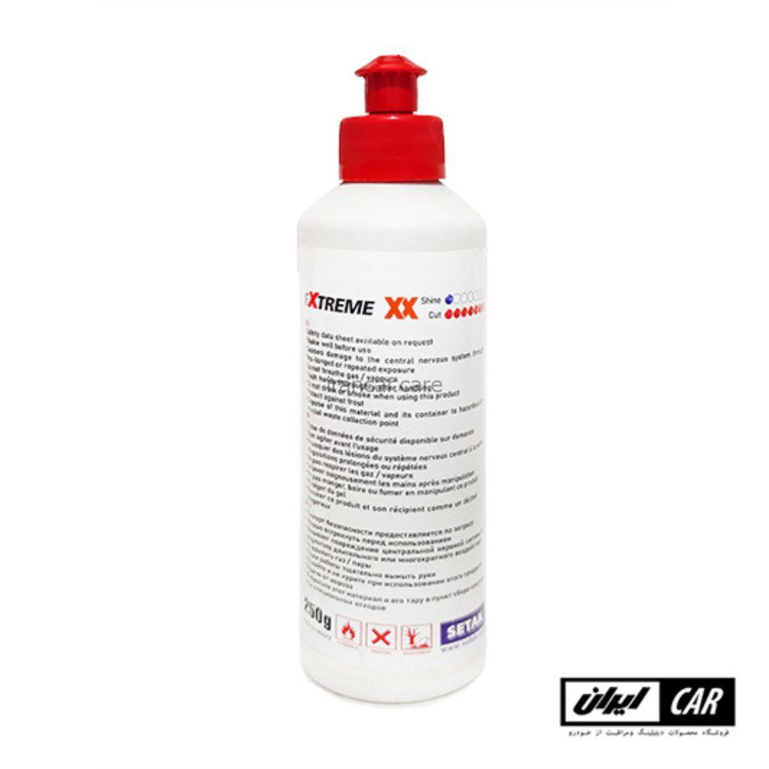 پولیش زبر رنگ خودرو اکستریم مدل Exterme heavy cut compound xx 250ml — تصویر ۳