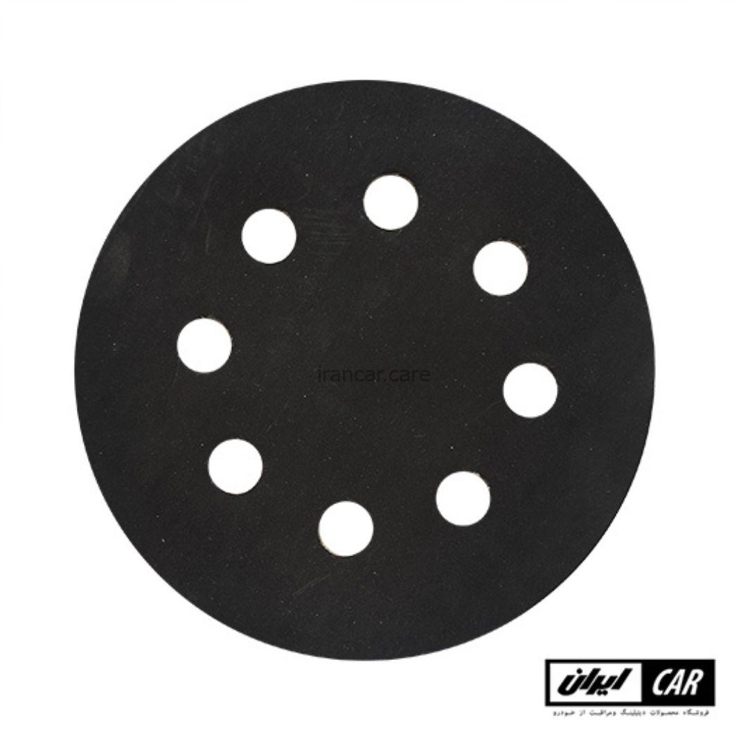 سنباده گرد پشت کرکی سوراخ دار 2000 سایز 125 میلیمتری Salcamix Round Sandpaper — تصویر ۳