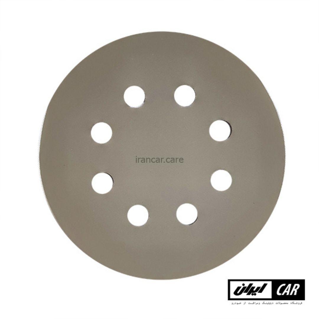 سنباده گرد پشت کرکی سوراخ دار 2500 سایز 125 میلیمتری Salcamix Round Sandpaper — تصویر ۳