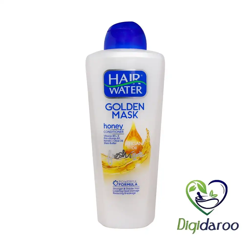 ماسک مو هیرواتر حاوی عصاره عسل GOLDEN MASK کامان 400 میلی لیتری