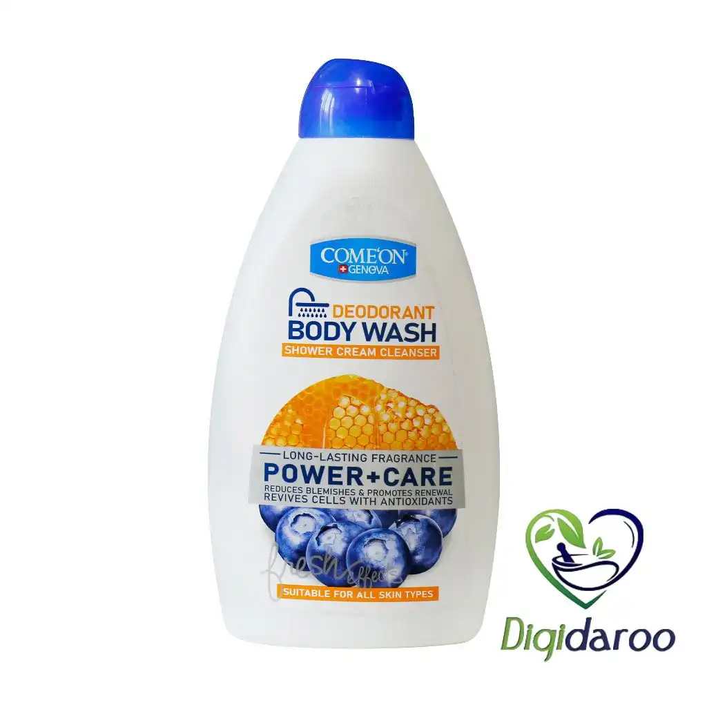 شامپو بدن کرمی مدل POWER+CARE کامان 510 میلی لیتری — تصویر ۲