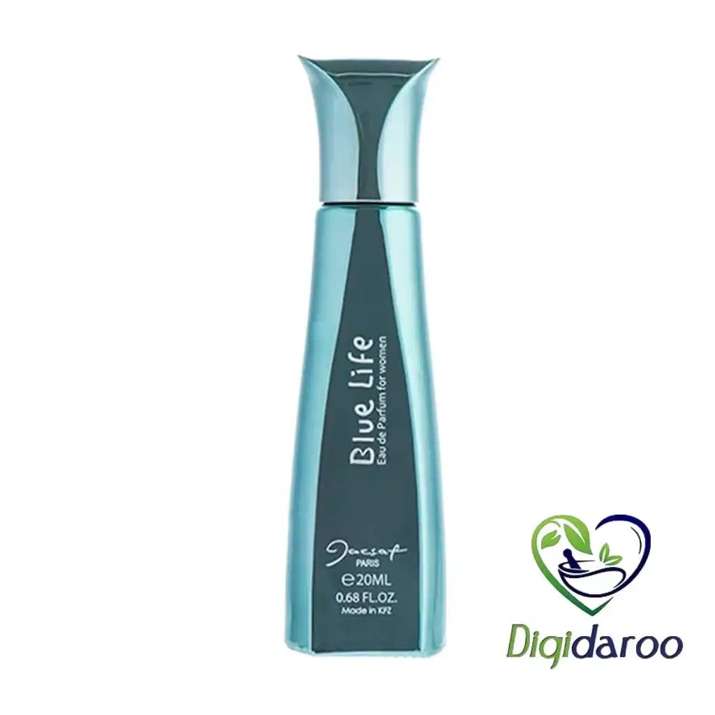 عطر جیبی زنانه مدل Blue Life ژک ساف 20 میلی لیتری