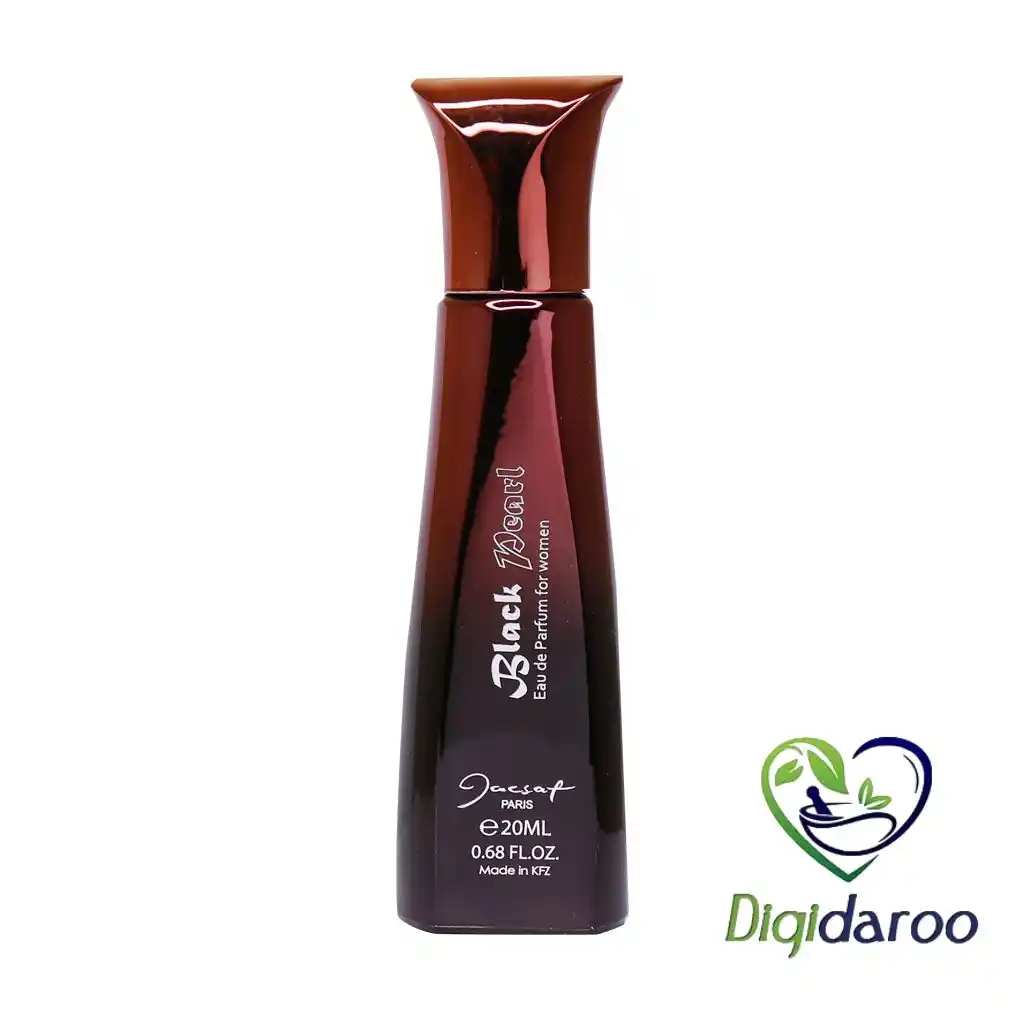 عطر جیبی زنانه مدل Black Pearl ژک ساف حجم 20 میلی لیتری