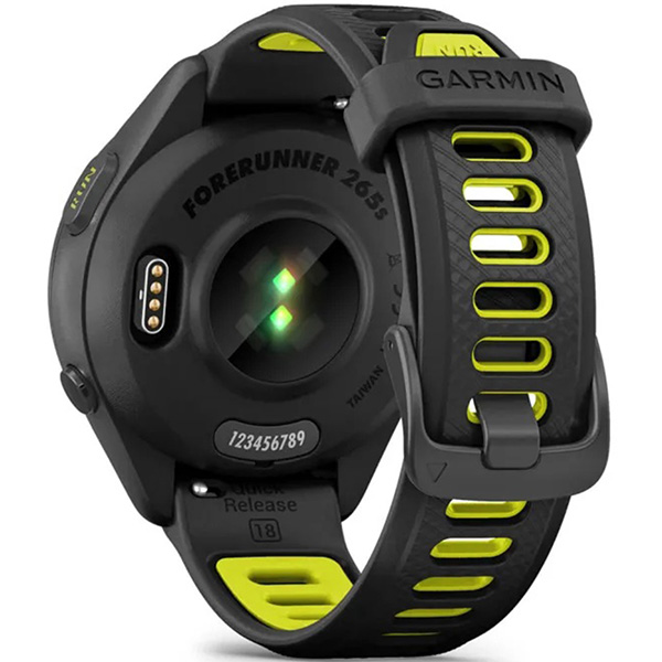 ساعت گارمین Forerunner 265S Black/Amp Yellow — تصویر ۵