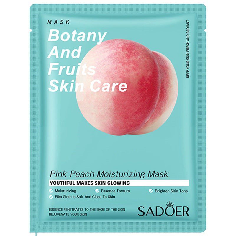 ماسک ورقه ای صورت هلو SADOER | اصل — تصویر ۲