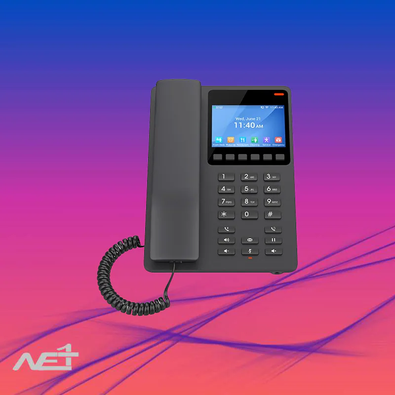 تلفن ویپ گرنداستریم هتلی مدل Grandstream GHP631 — تصویر ۲