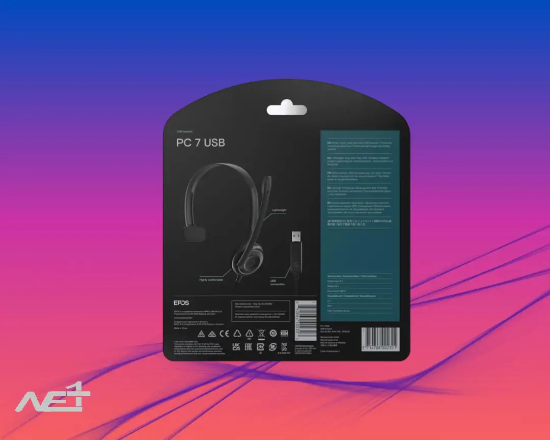 هدست سنهایزر مدل EPOS PC7 — تصویر ۳