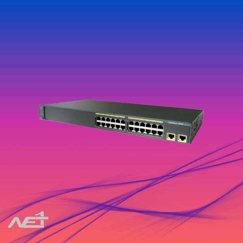 سوئیچ سیسکو مدل Cisco Catalyst 2960-24TT-L — تصویر ۲