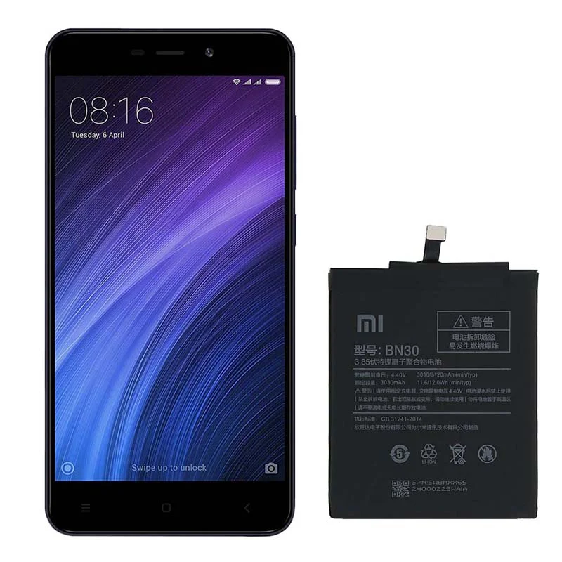 باتری گوشی شیائومی Redmi 4A مدل BN30 — تصویر ۲