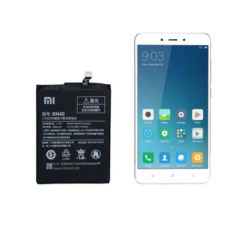 باتری اصلی شیائومی Xiaomi Redmi 4 Pro مدل BN40 — تصویر ۲
