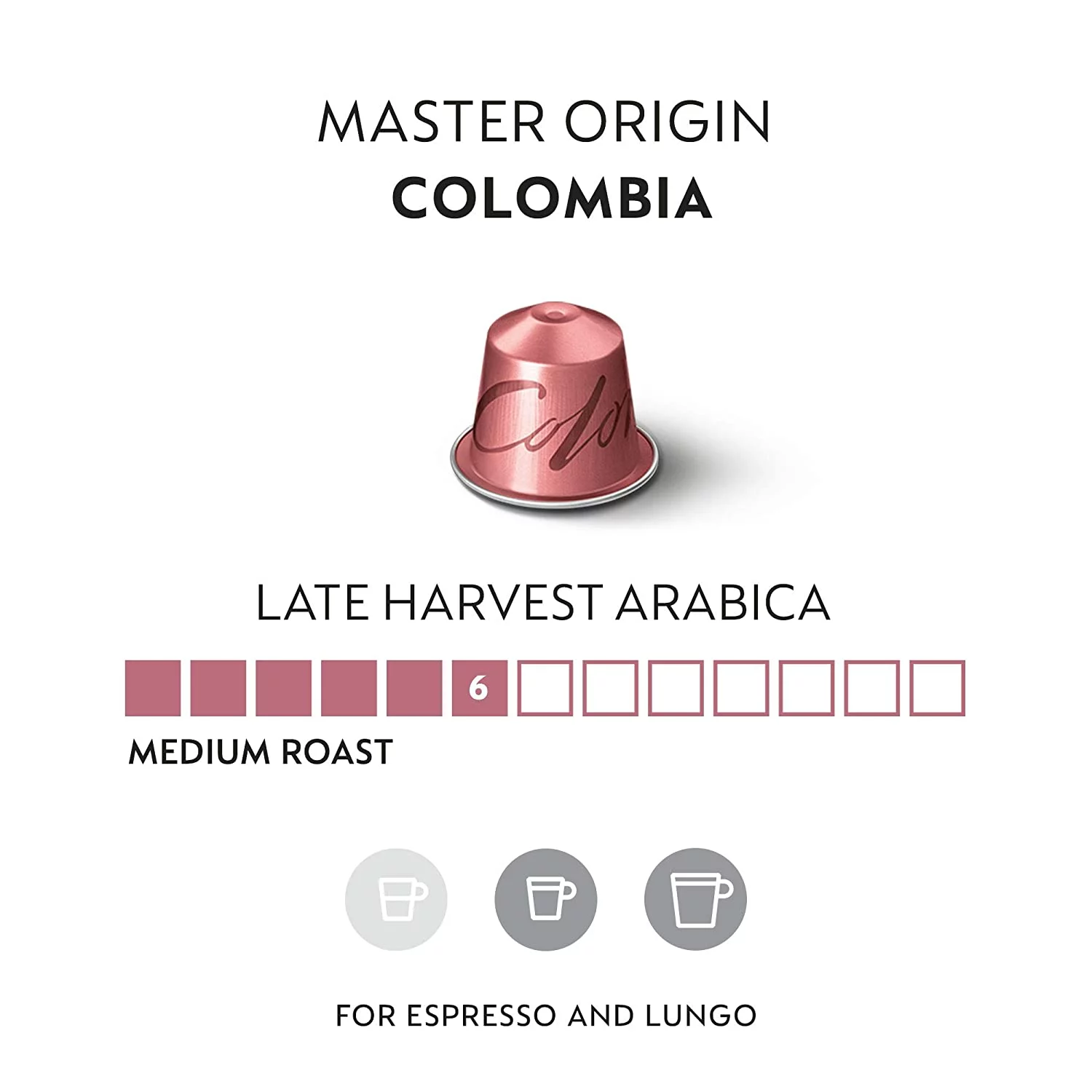 کپسول قهوه نسپرسو مدل Master Origin Colombia — تصویر ۳