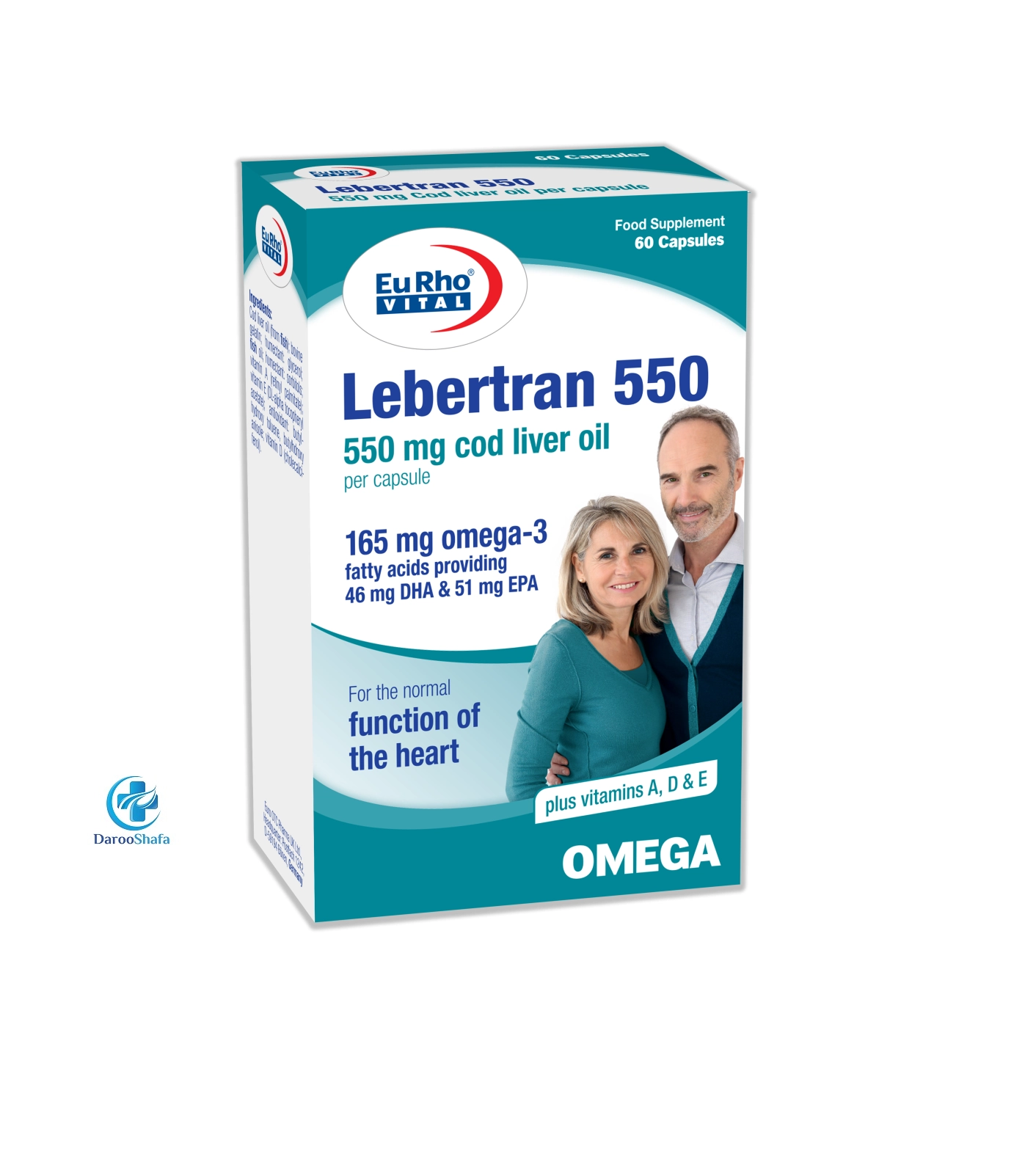 لبرترن 550 امگا 3 یوروویتال