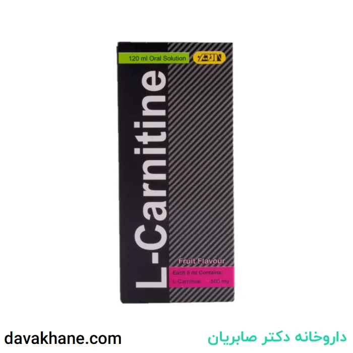 شربت ال کارنیتین 500 میلی گرم امین 120 میلی لیتری — تصویر ۲
