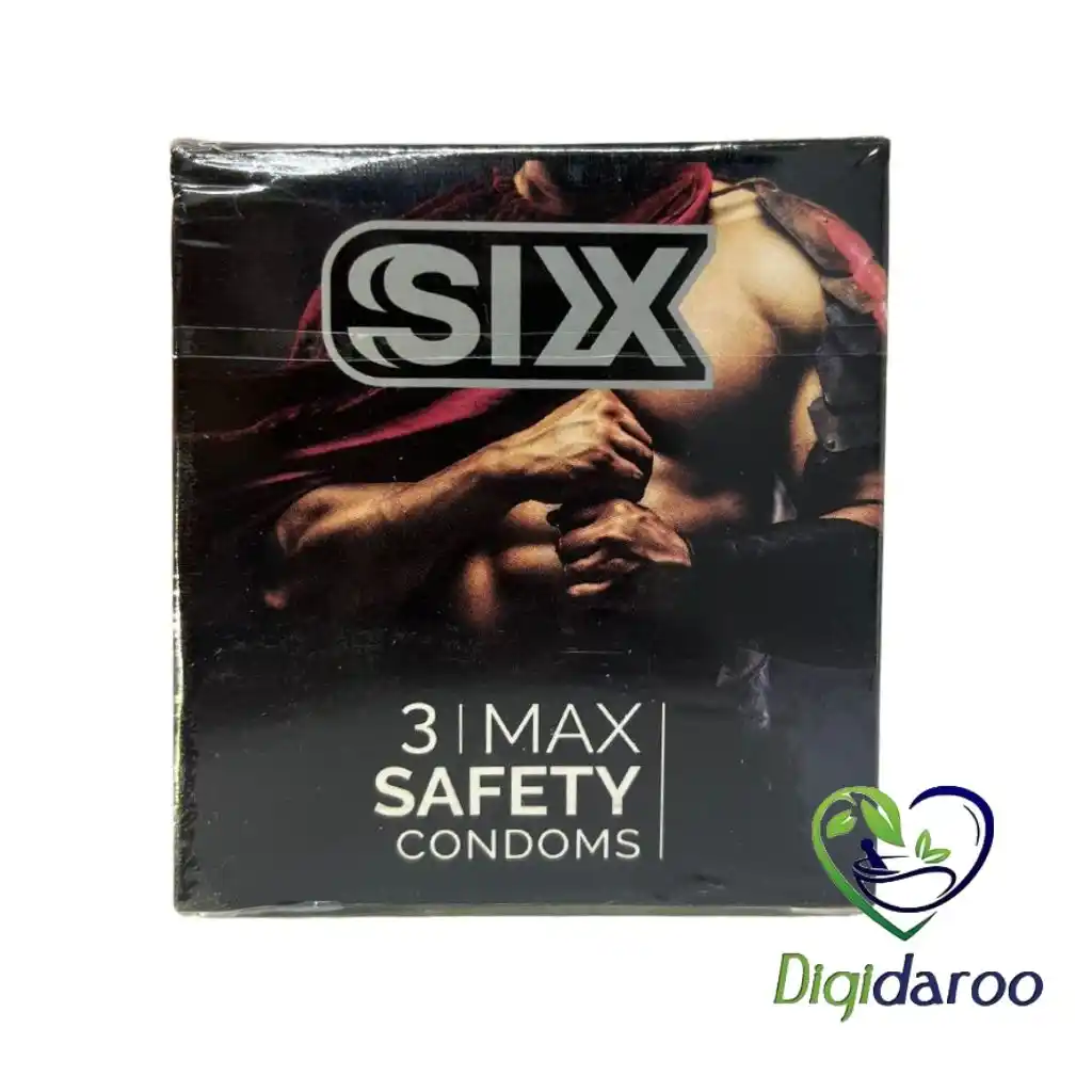 کاندوم سیکس مدل MAX SAFETY بسته 3 عددی