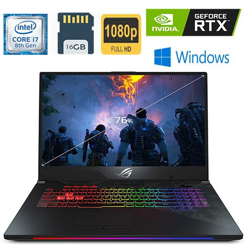 لپ تاپ ایسوس مدل ROG Strix Hero II GL504